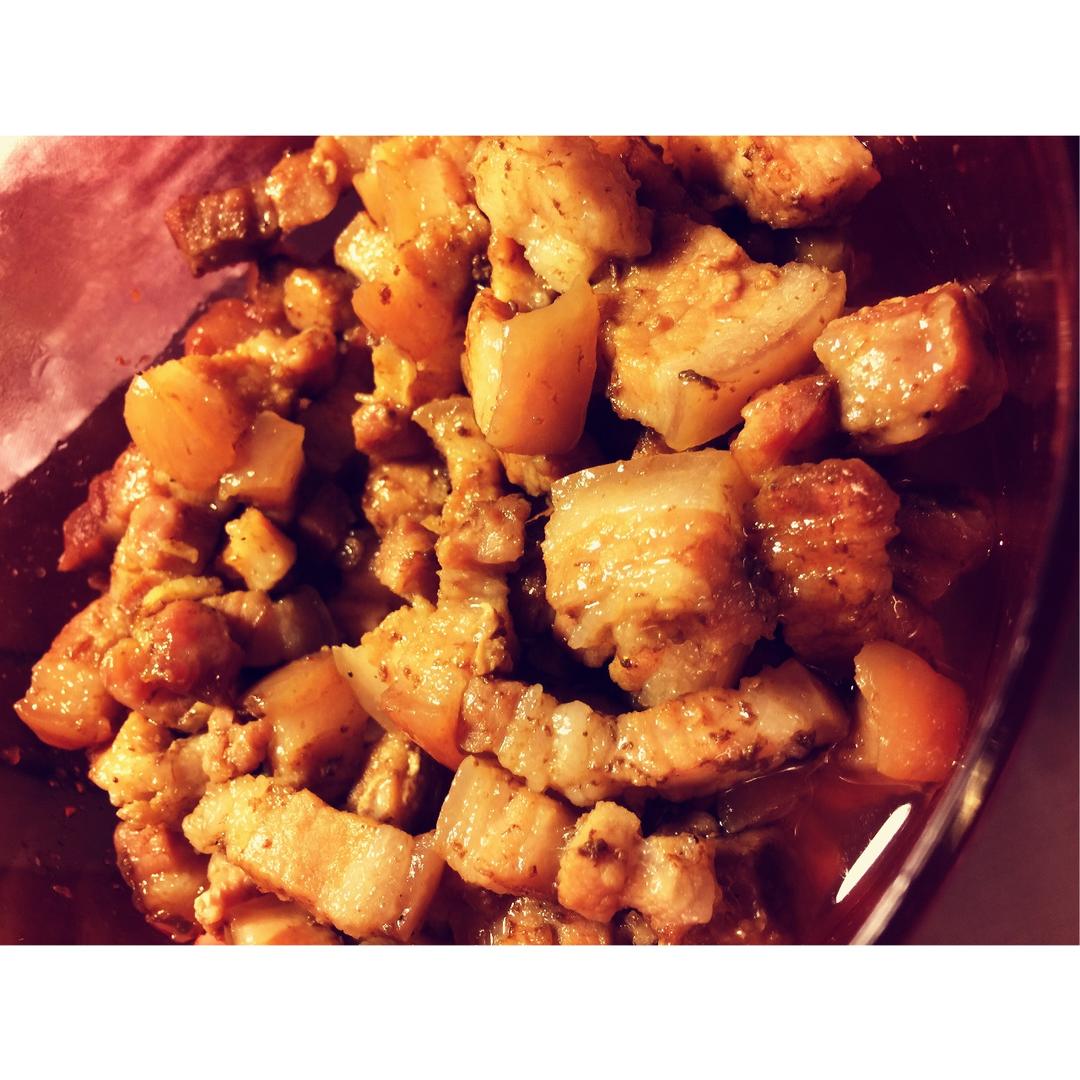 红烧肉懒人只用电饭煲