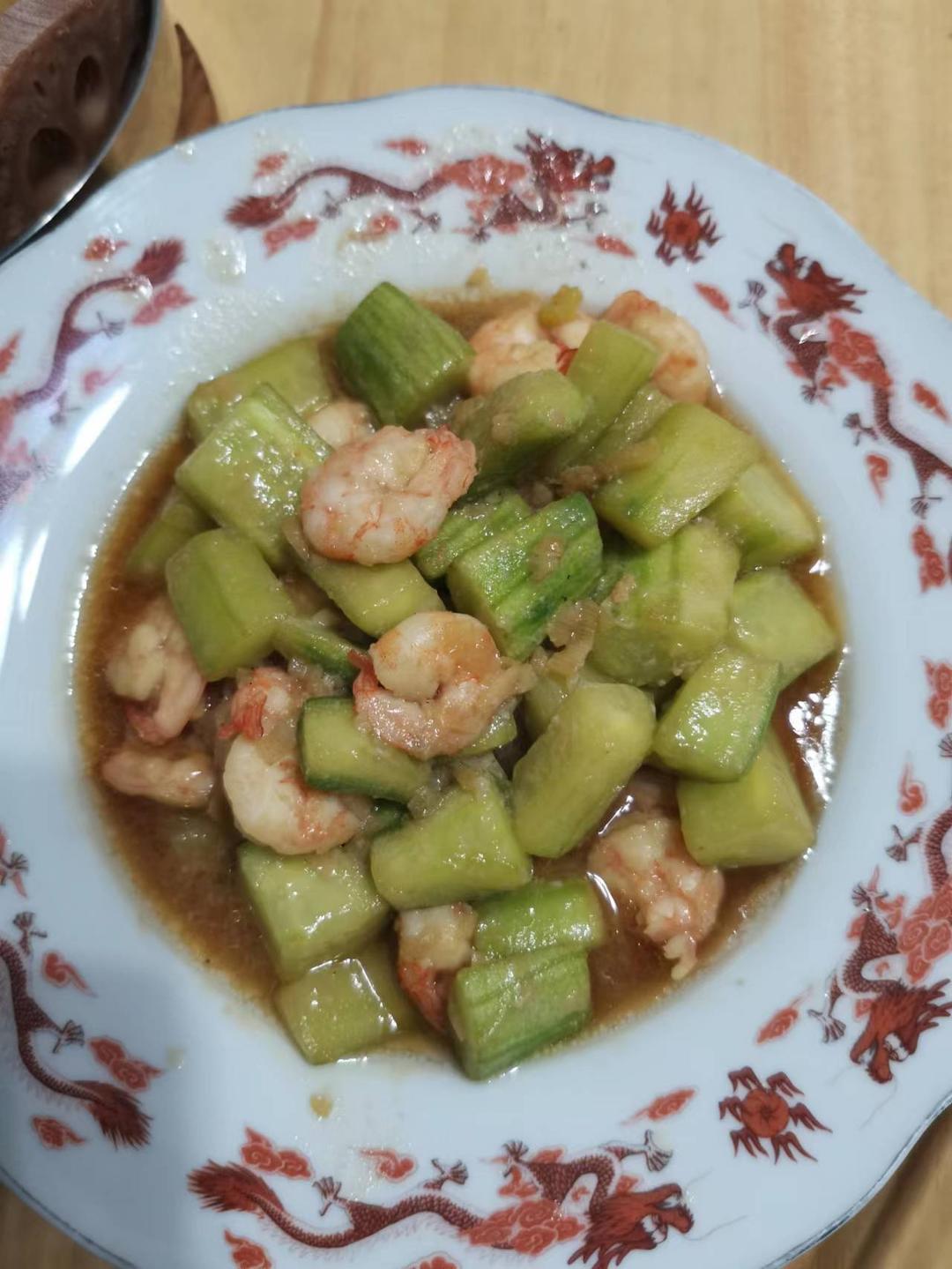 独食快手菜——青瓜炒虾仁