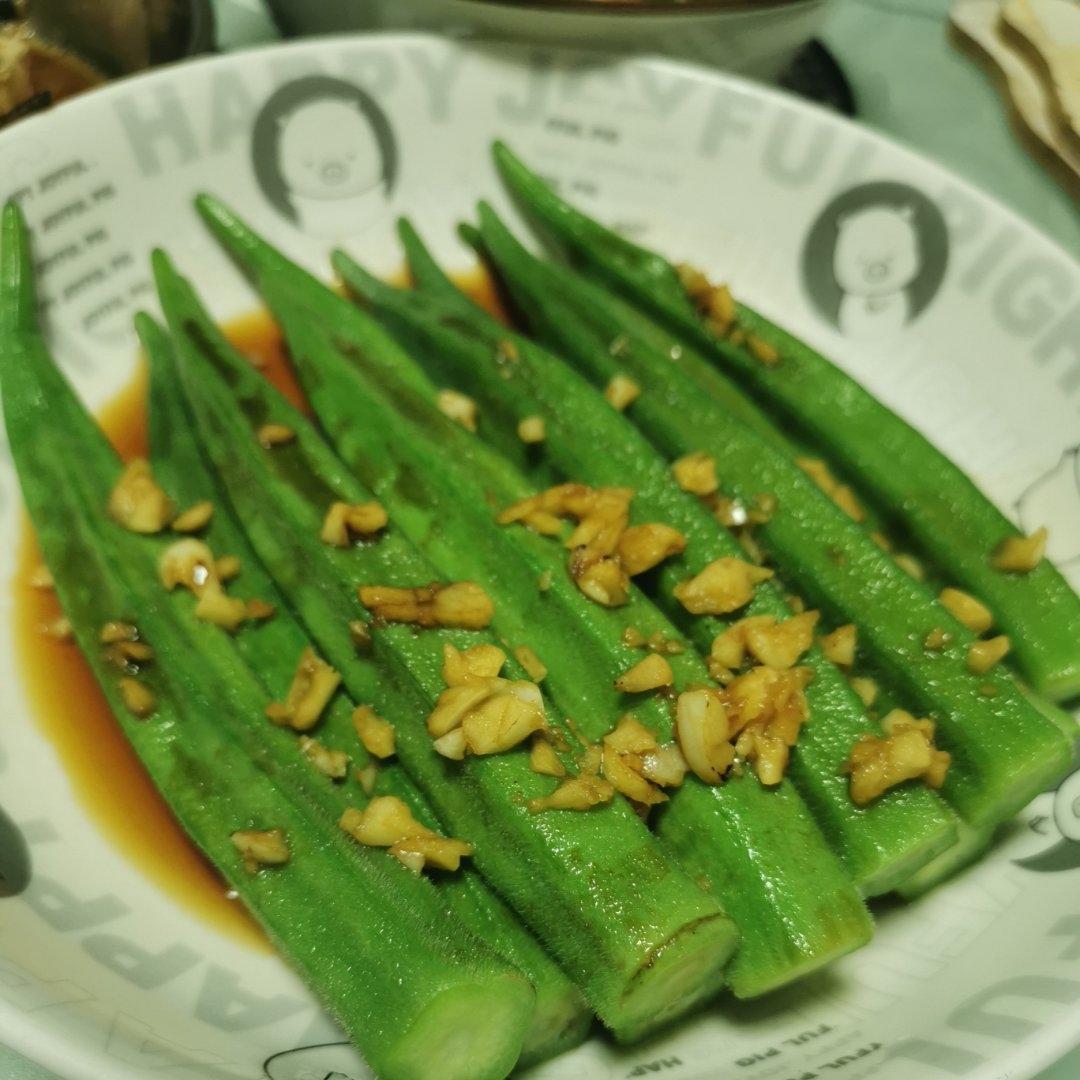 蒜蓉秋葵