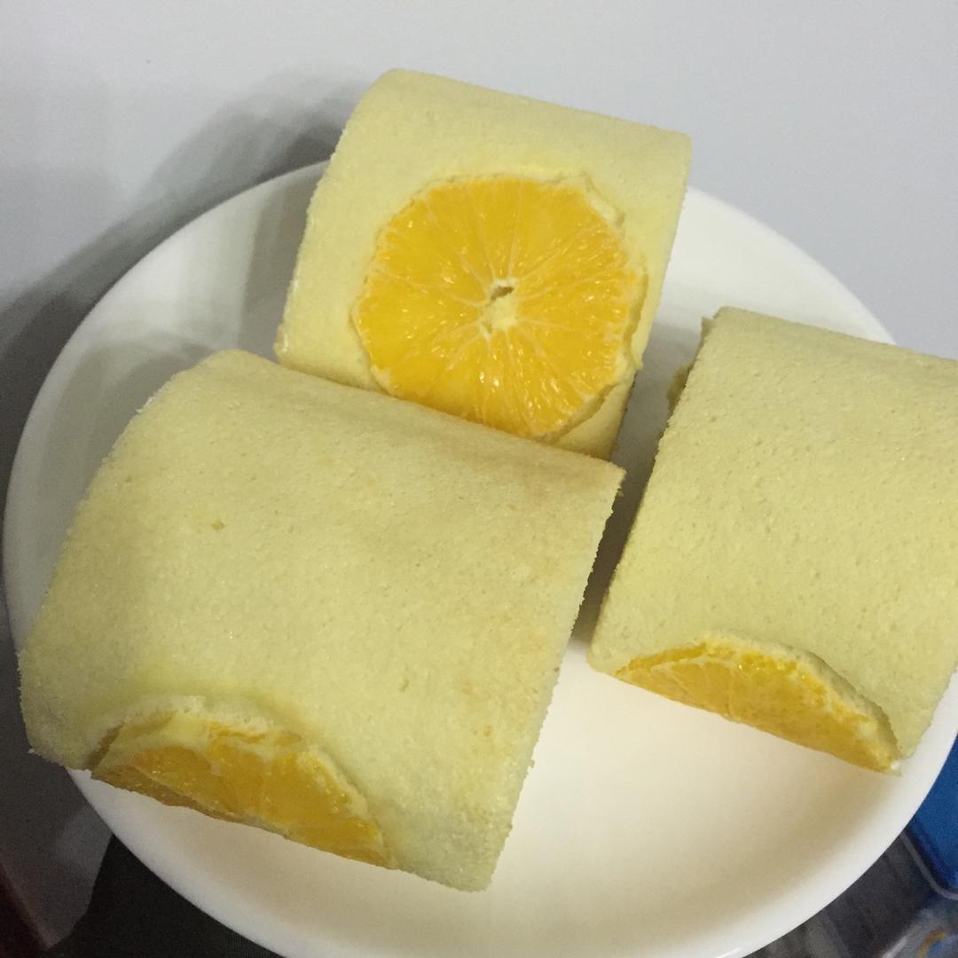 橙香蛋糕卷
