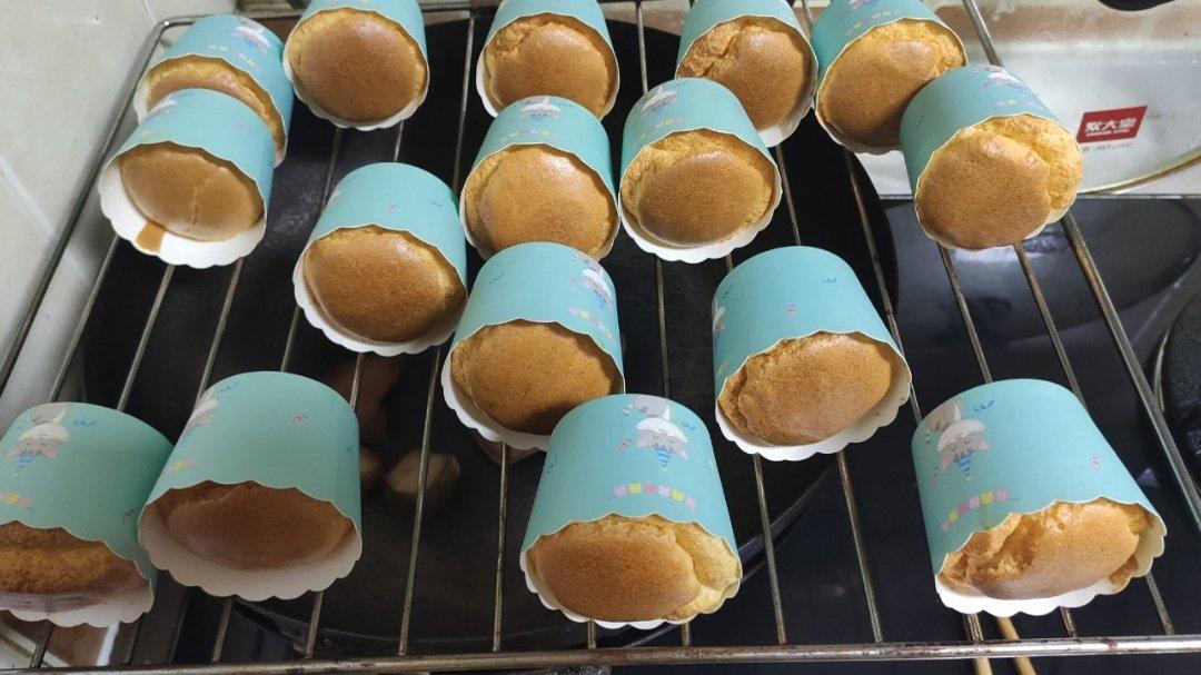 纸杯蛋糕 8寸戚风蛋糕的量