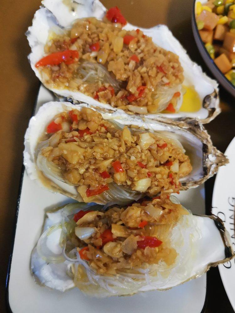 夜宵党“香辣蒜蓉酱”（蒜蓉虾，烤扇贝，生蚝，粉丝花甲，金针菇）