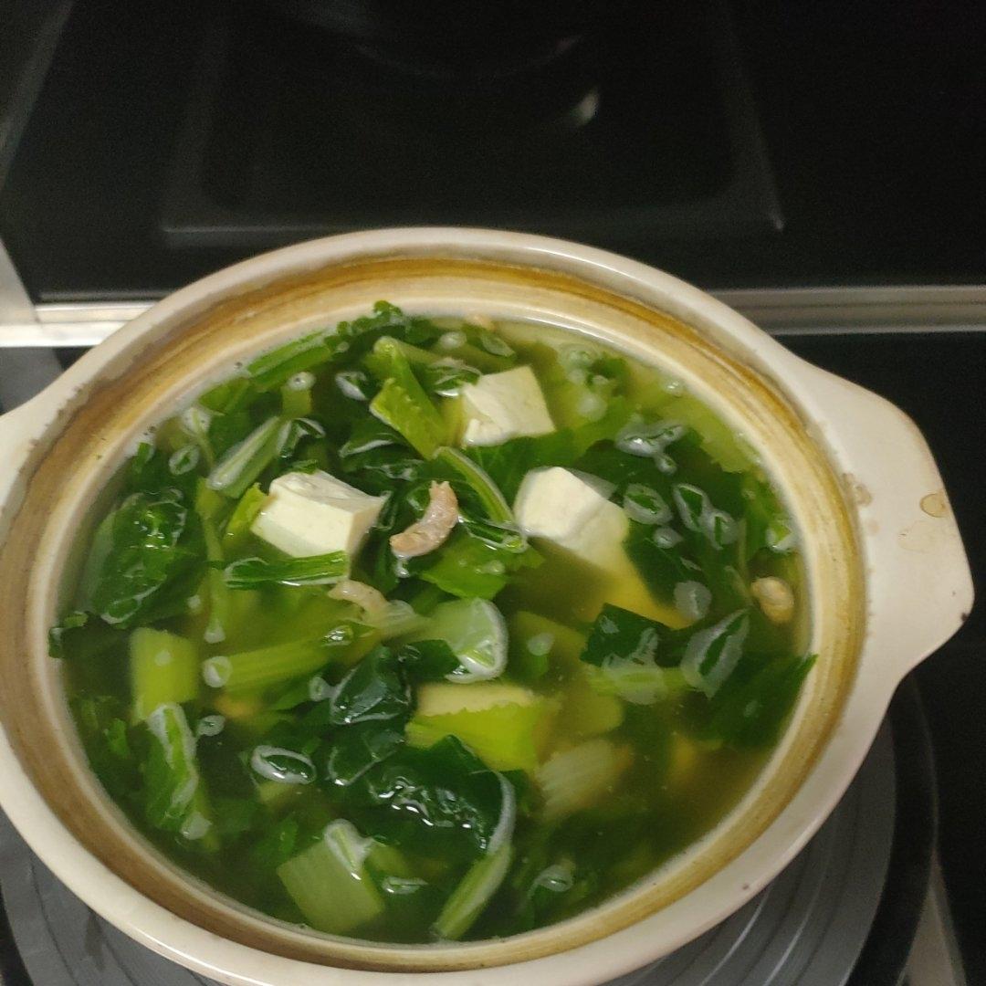 小白菜豆腐