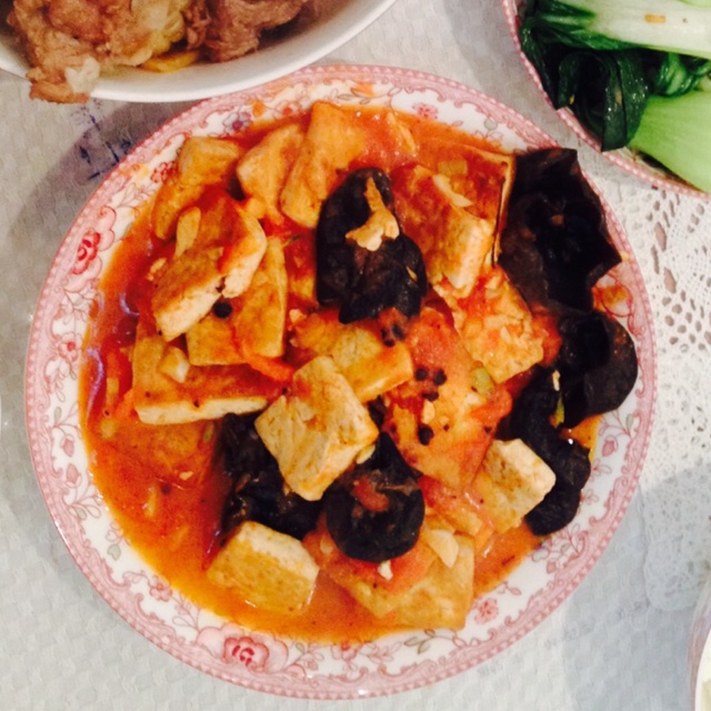 番茄豆腐