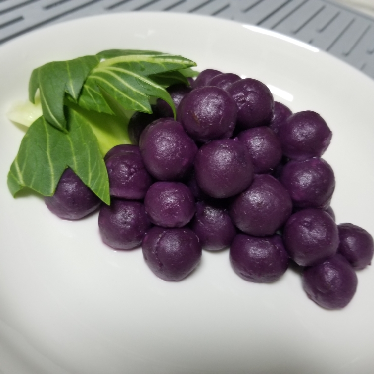 【年夜饭必备甜品】紫气东来紫薯糯米丸子