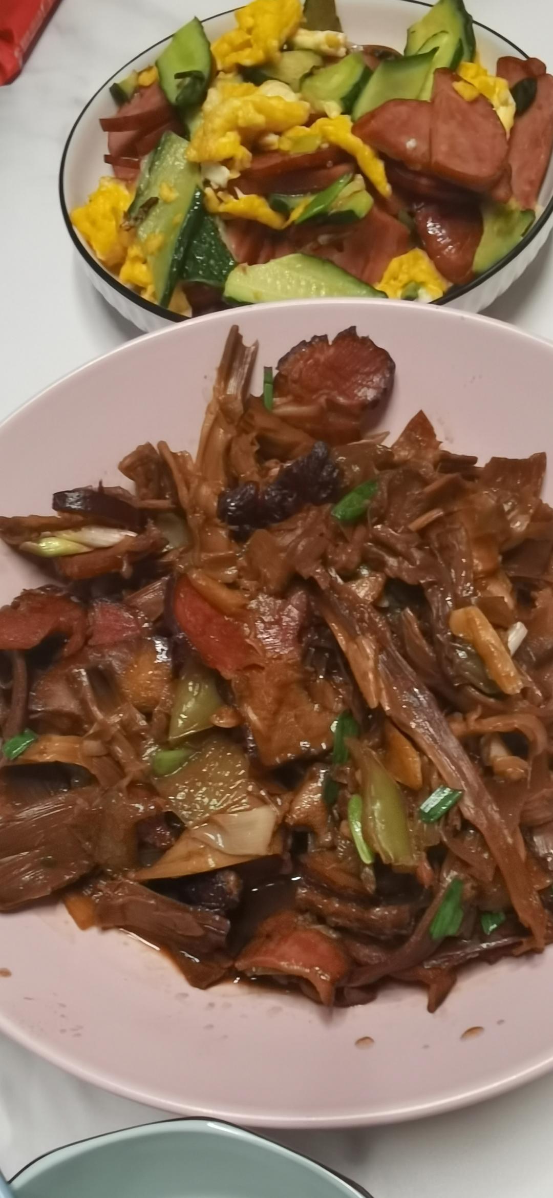干笋炒腊肉（巨好吃）
