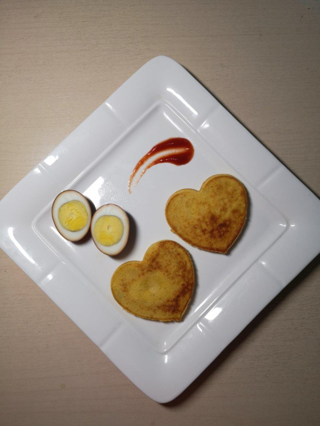 奶香玉米饼