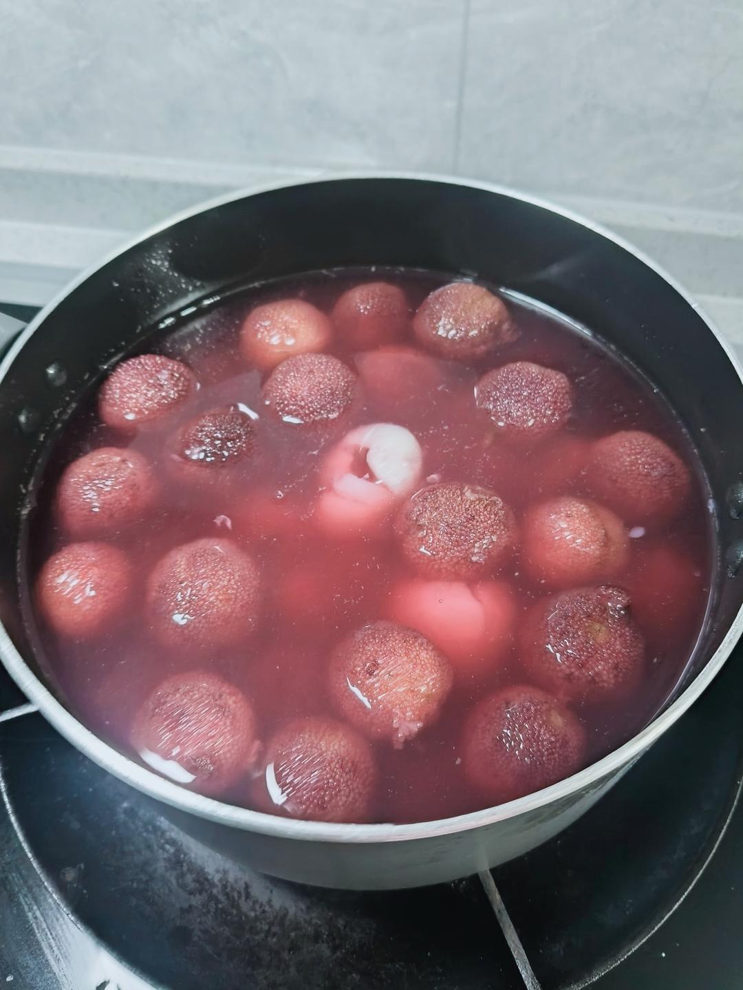 故宫同款：杨梅荔枝冰饮