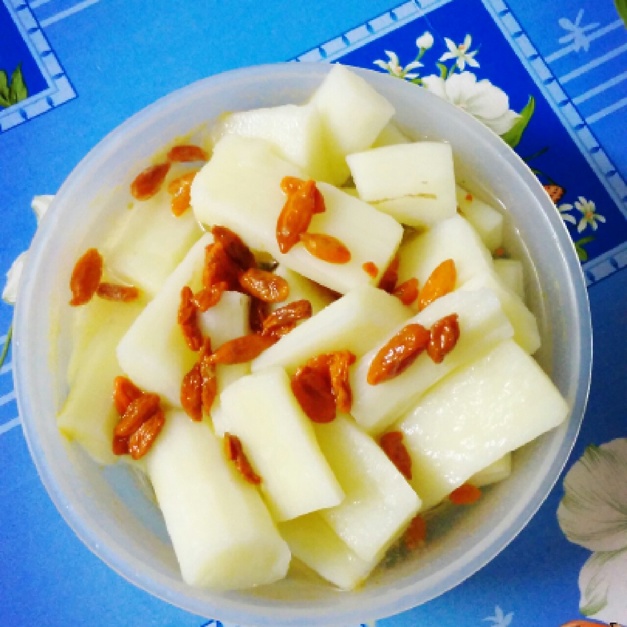 请叫声茵爷做的蜜汁山药