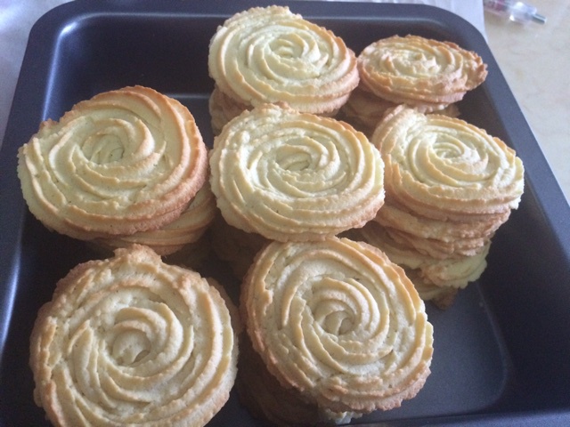 奶油奶酪蛋白曲奇～奶味十足好味道