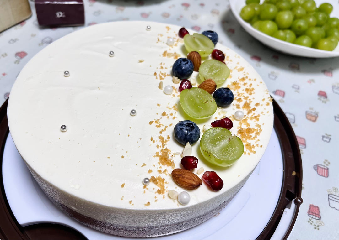 芝士巧克力双层慕斯