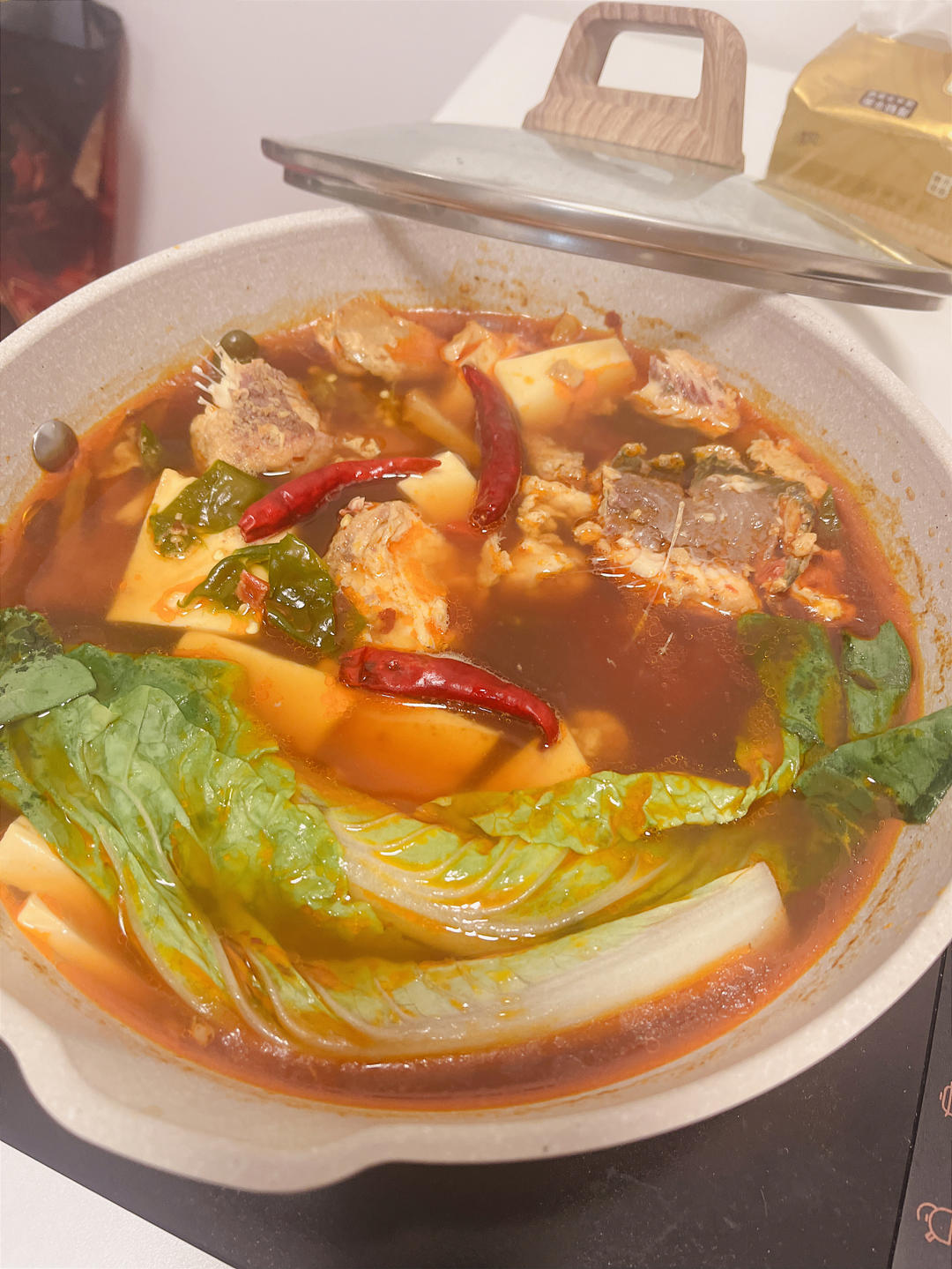 豆腐比鱼🐠还好吃的鱼炖豆腐