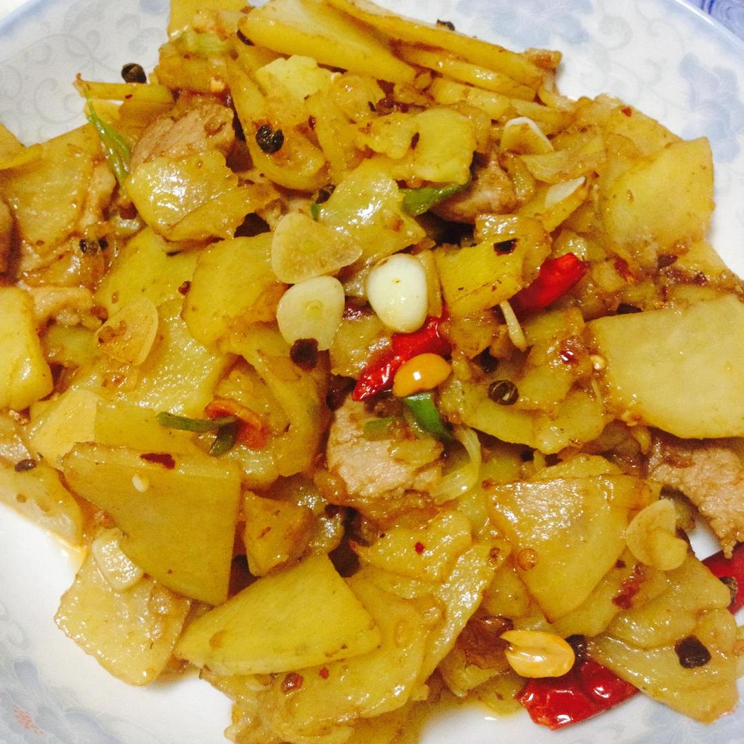 干锅土豆片的做法