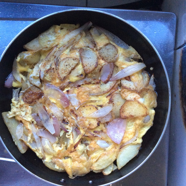 西班牙土豆煎蛋饼