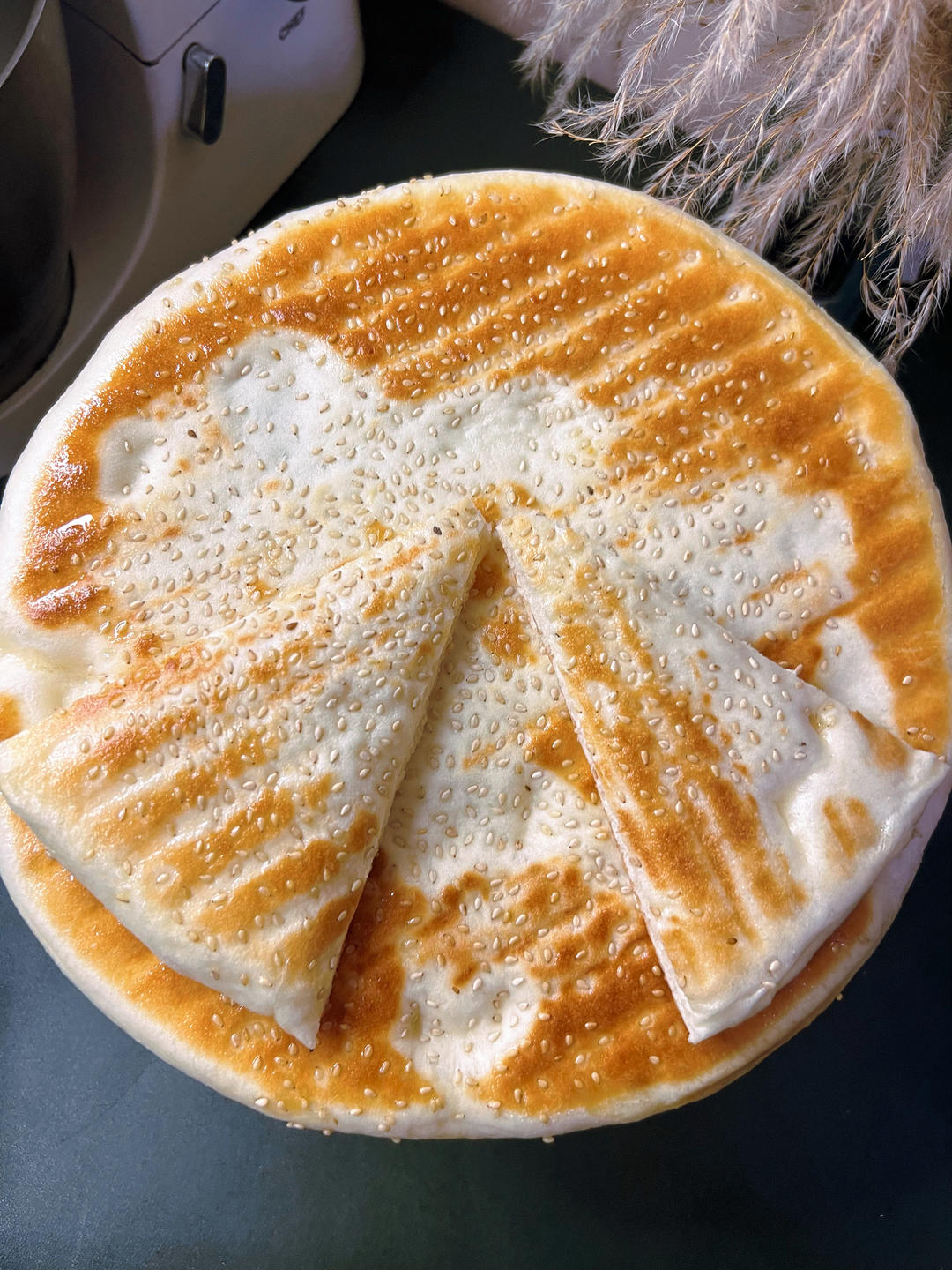 外焦里软半发面小饼的做法