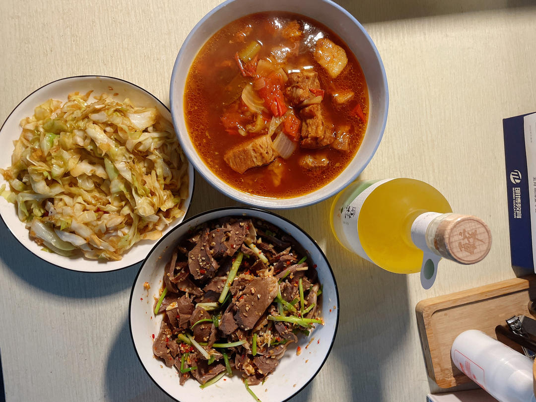 番茄土豆炖牛腩