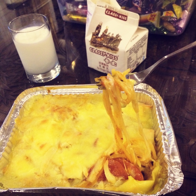 芝士肉酱焗意面