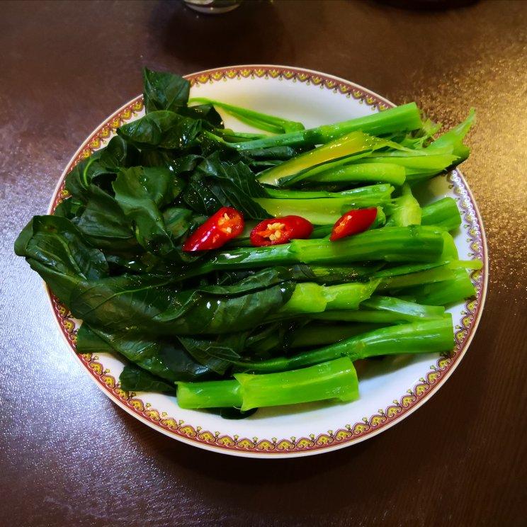 白灼菜心