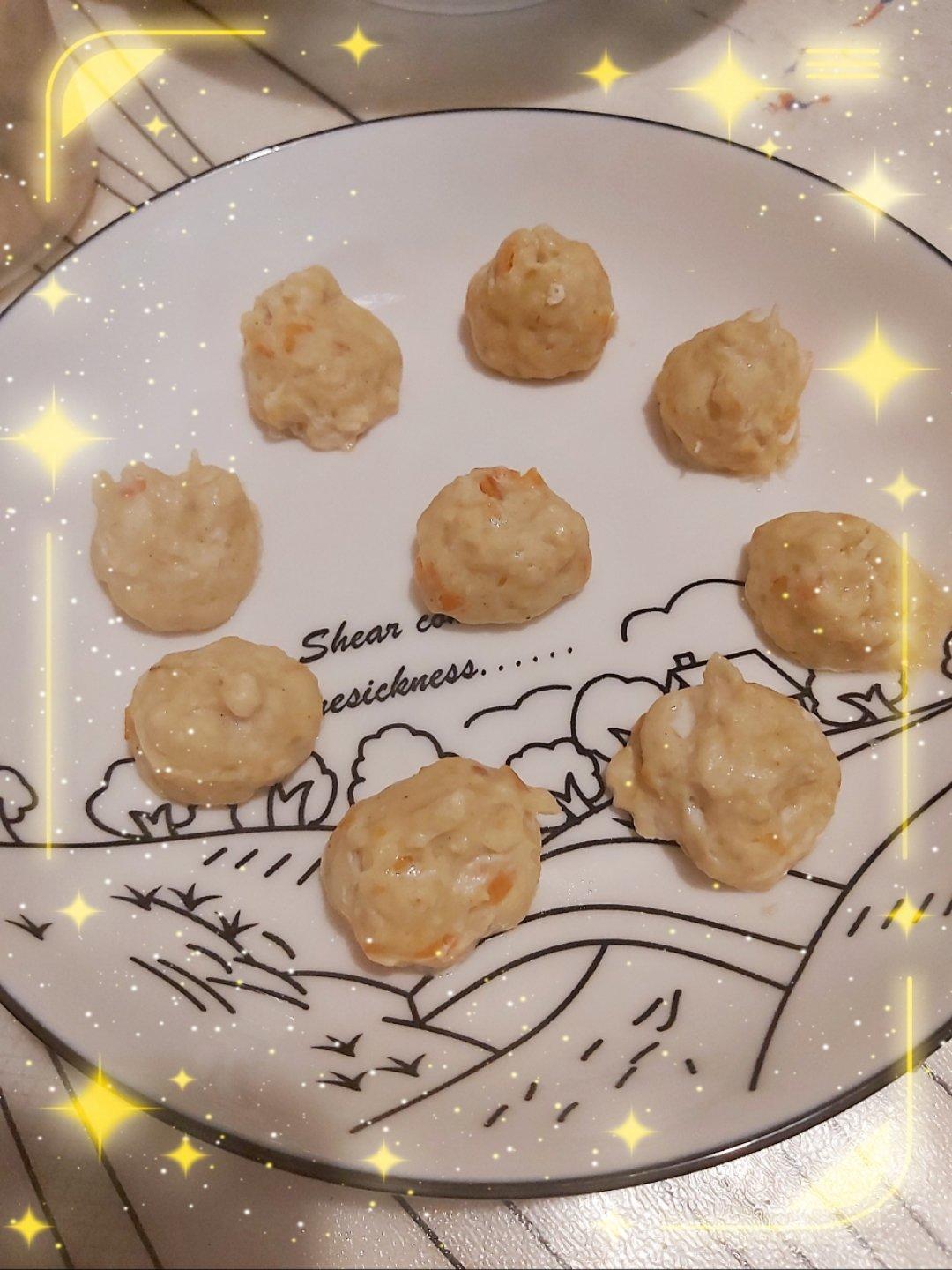 无油鲜美嫩鸡肉丸