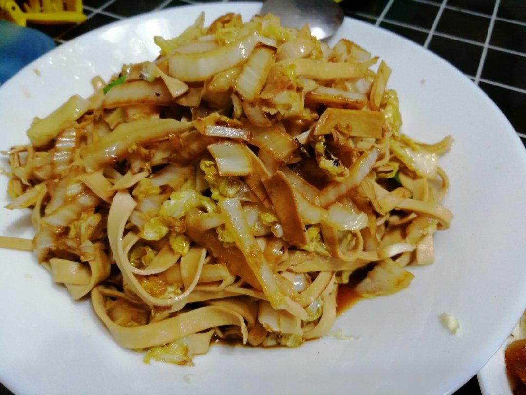 东台名菜慈菇白菜百叶