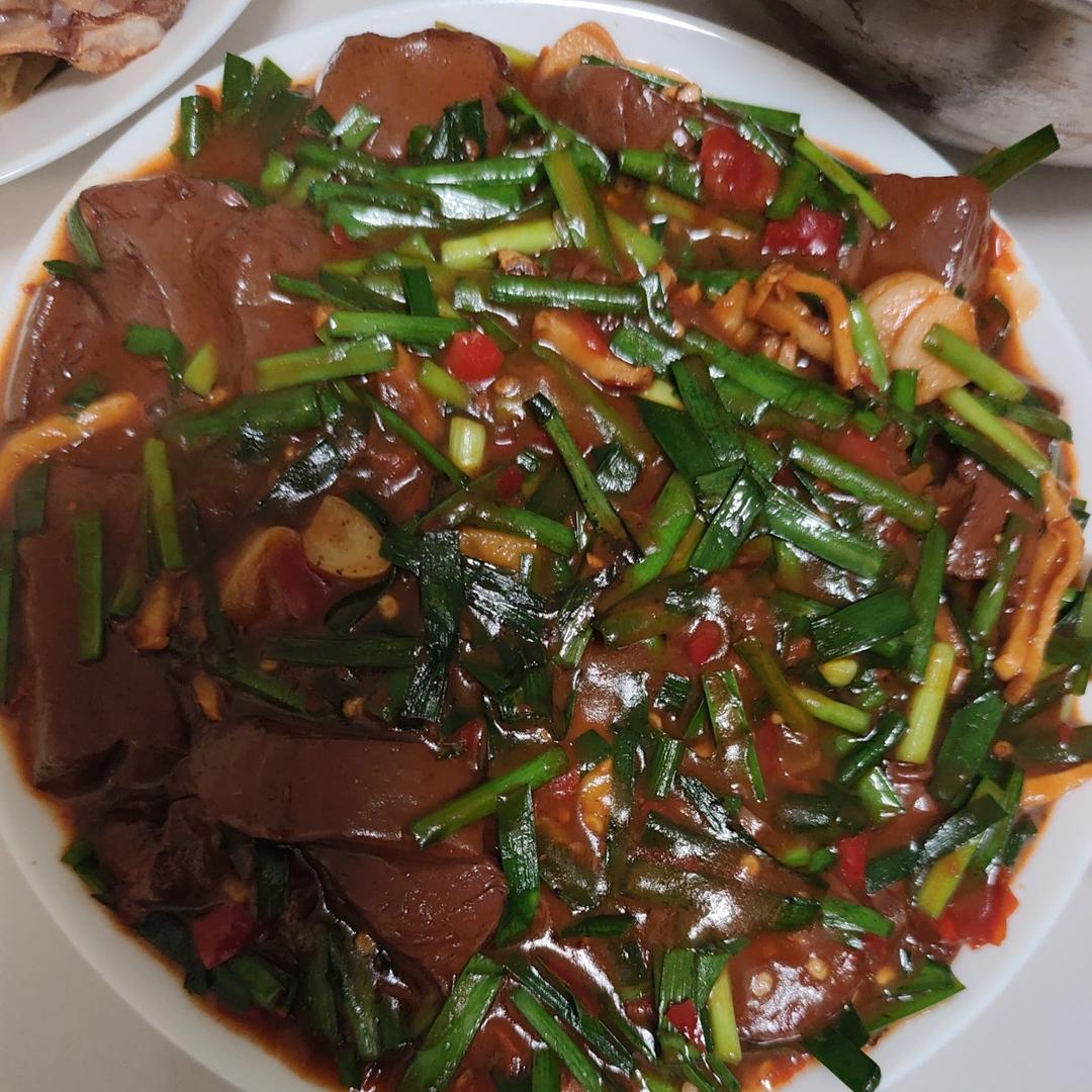 无敌好吃入味红烧猪血