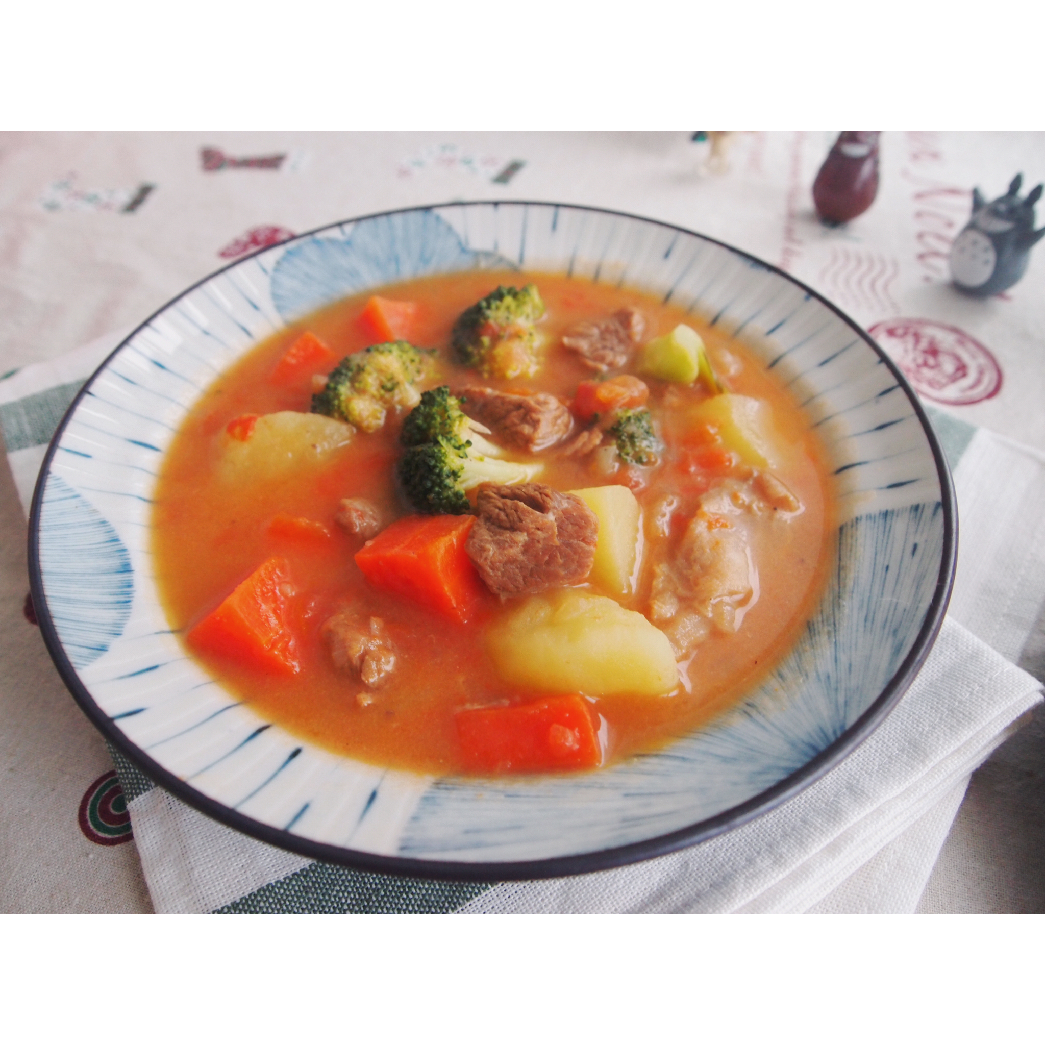 蕃茄牛肉浓汤--健康无添加的营养美味