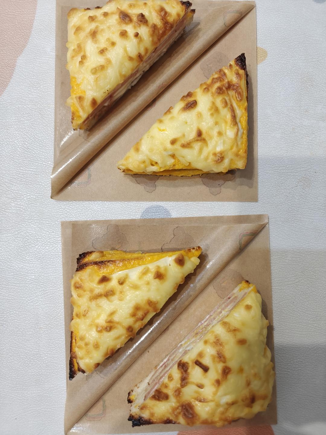 超级好吃的黄金三明治🥪