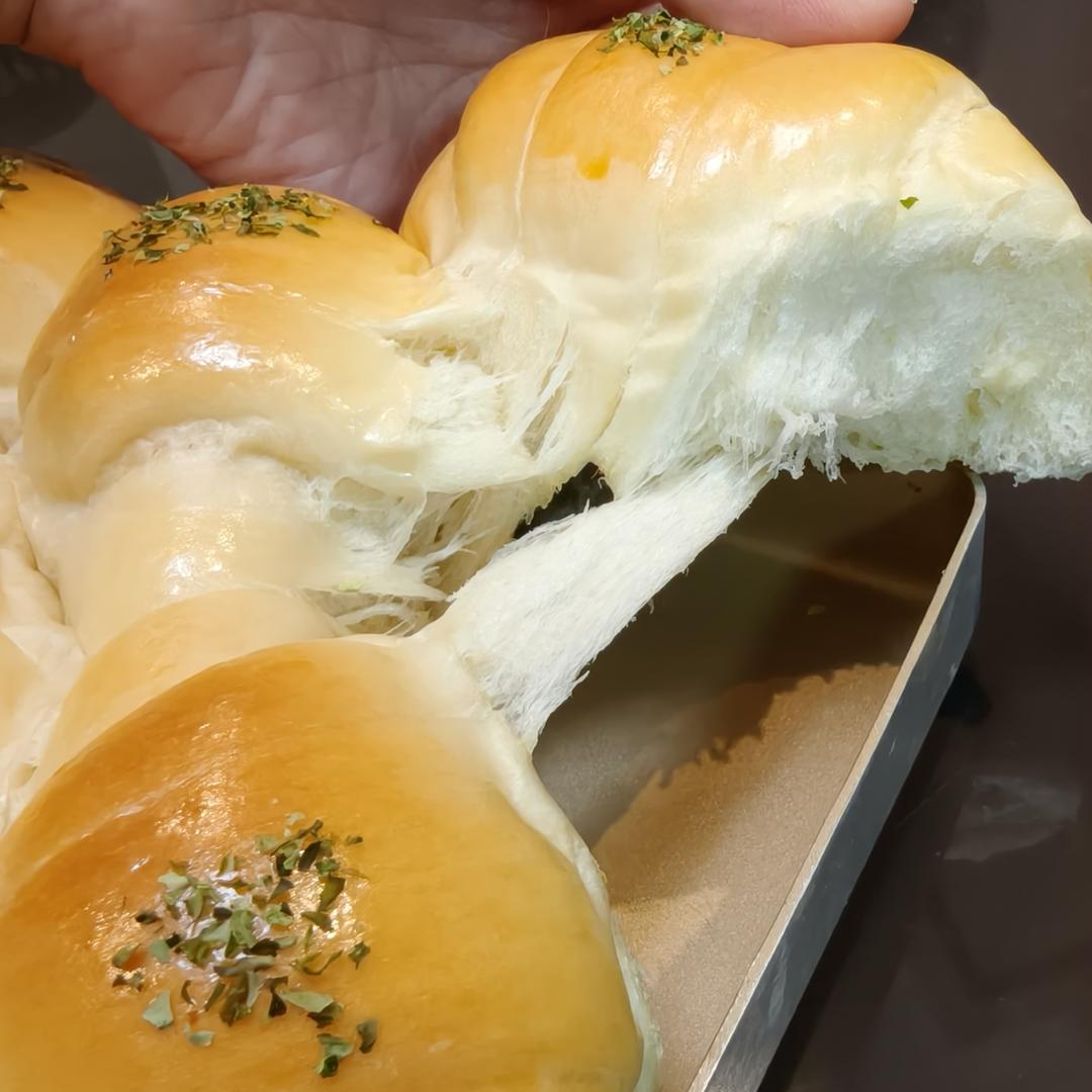 汤种牛奶面包卷
