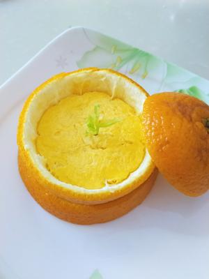 七个月宝宝辅食，香橙蒸蛋，果蔬蒸蛋的做法 步骤2