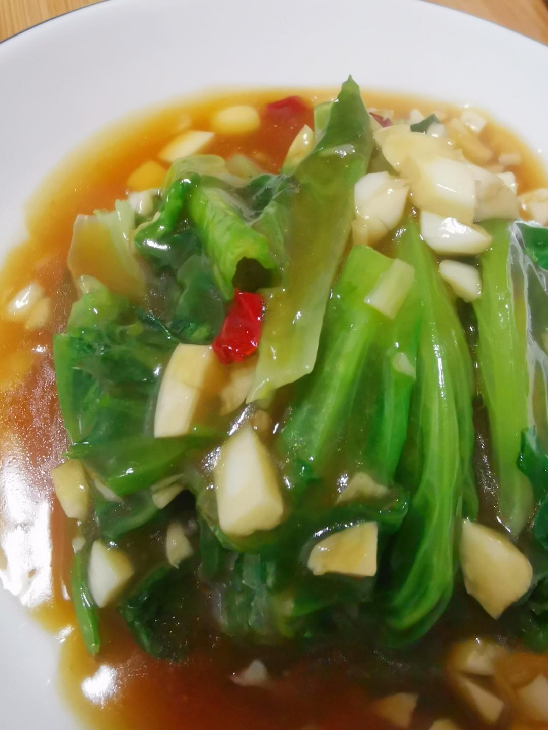 超简单的蚝油生菜