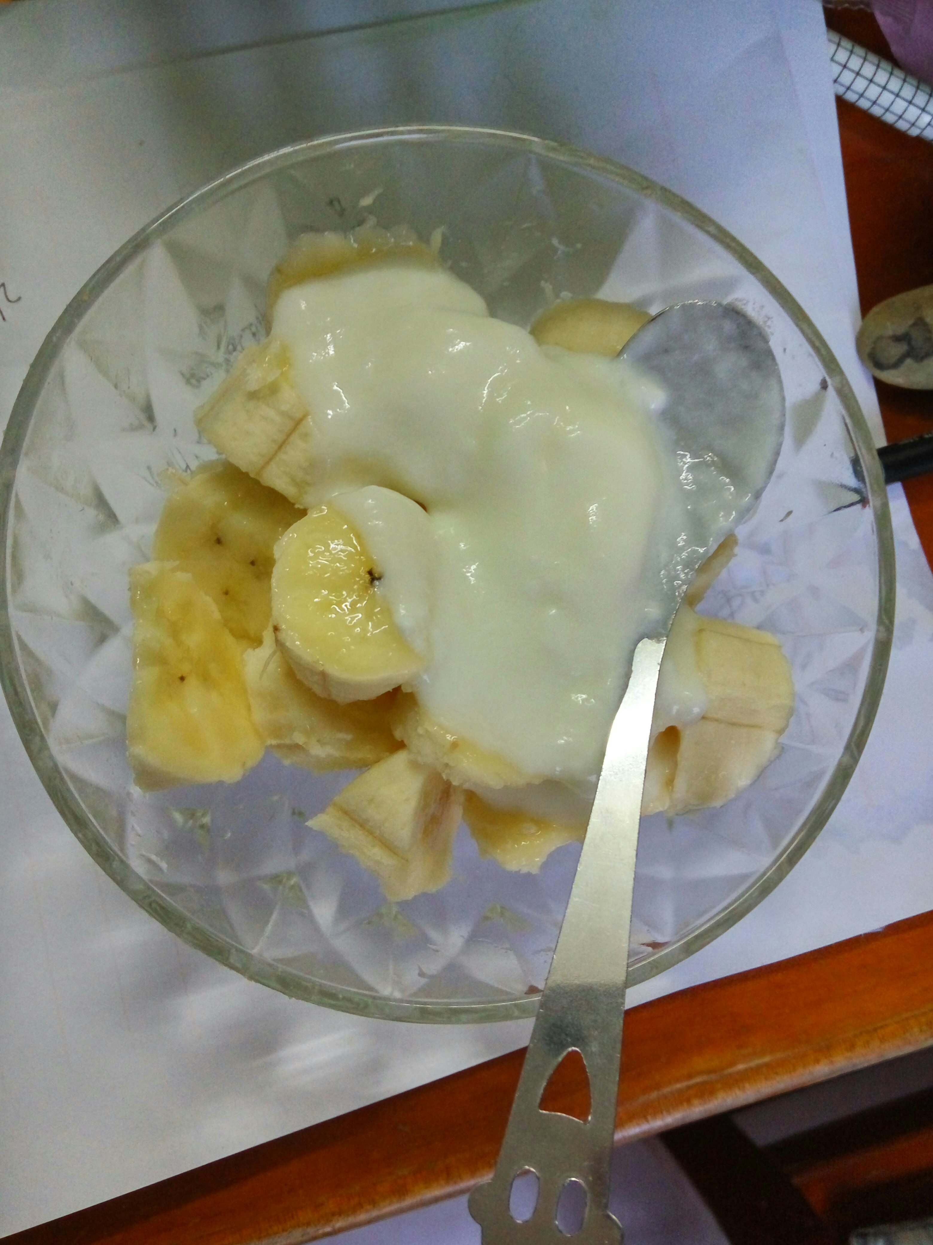 香蕉酸奶沙拉的做法