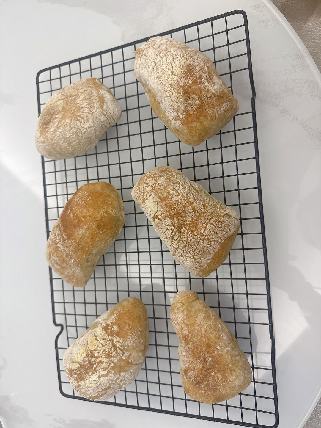 【ciabatta】家庭版恰巴塔，软乎乎的拖鞋面包
