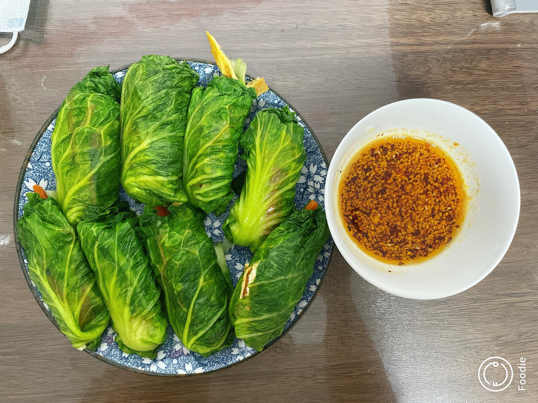 减肥期必须要吃的生菜卷