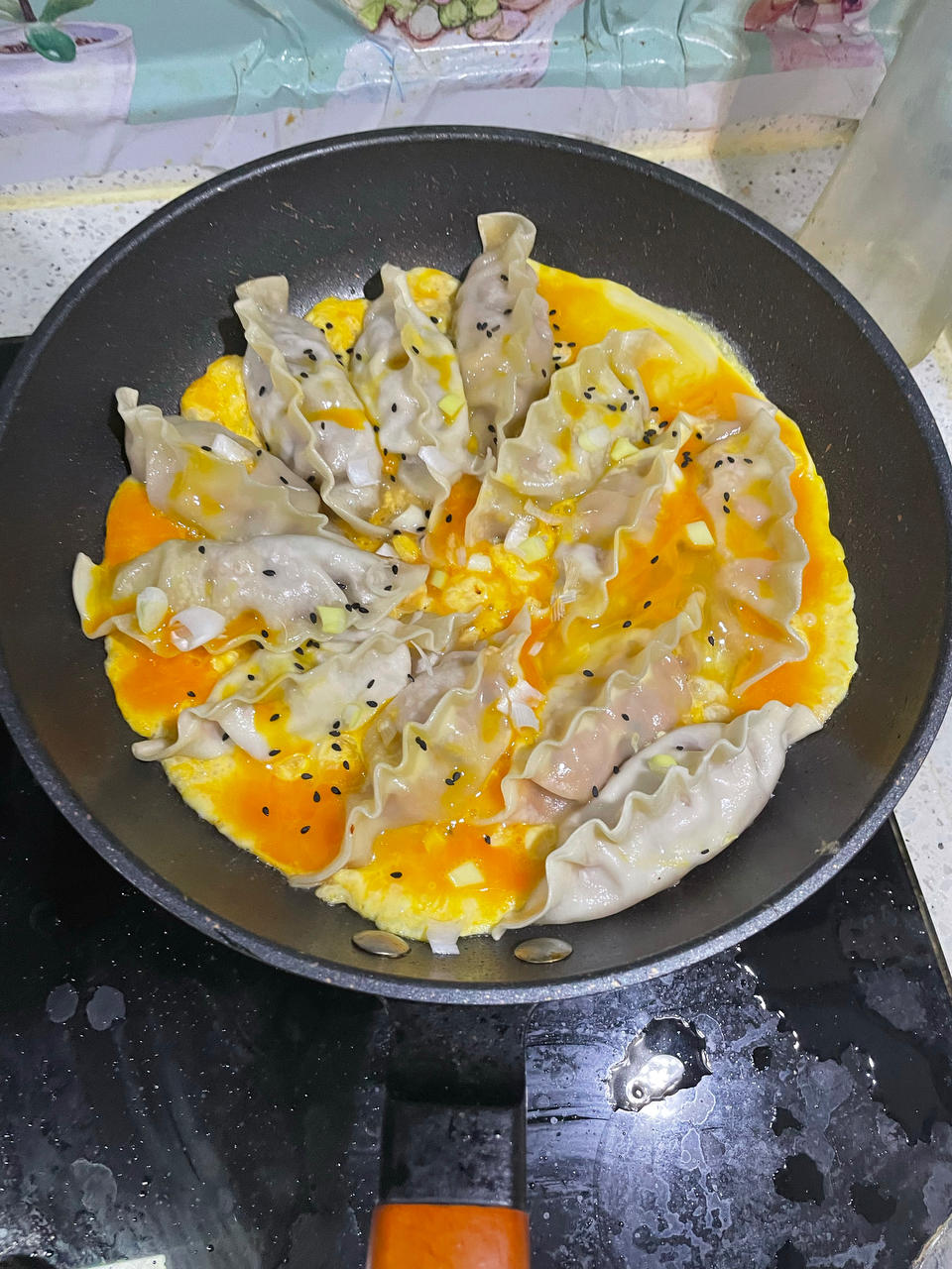网红抱蛋煎饺
