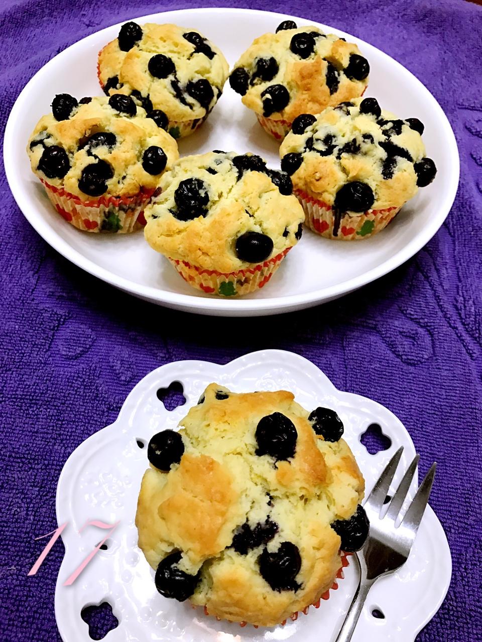 PH大师的金宝顶蓝莓马芬