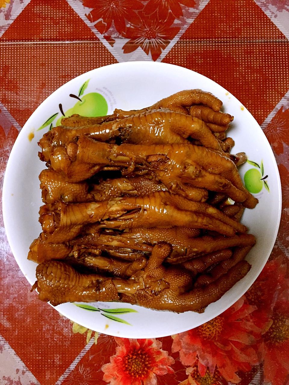秘制红烧鸡爪
