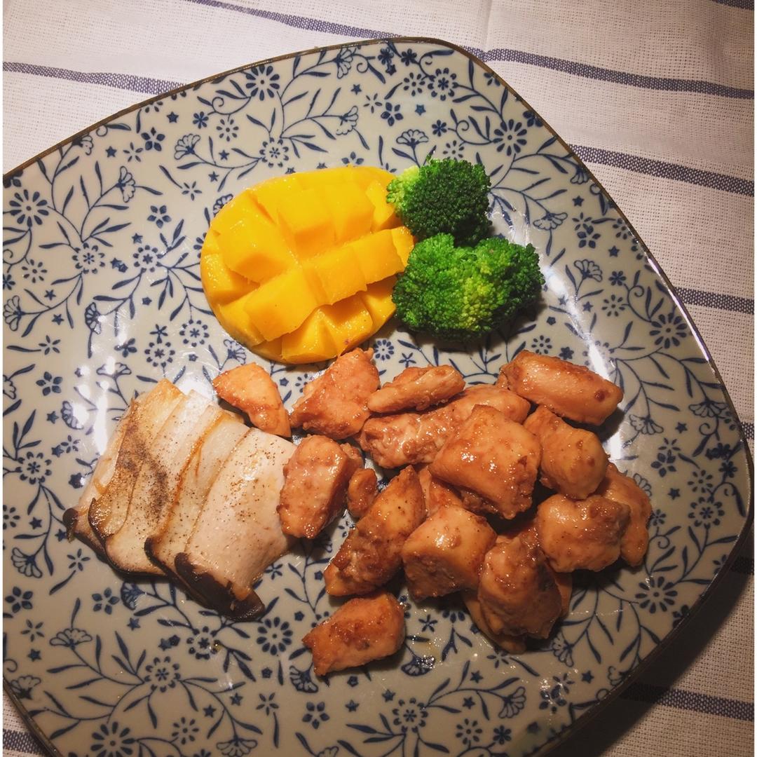 自制蜜汁鸡肉串