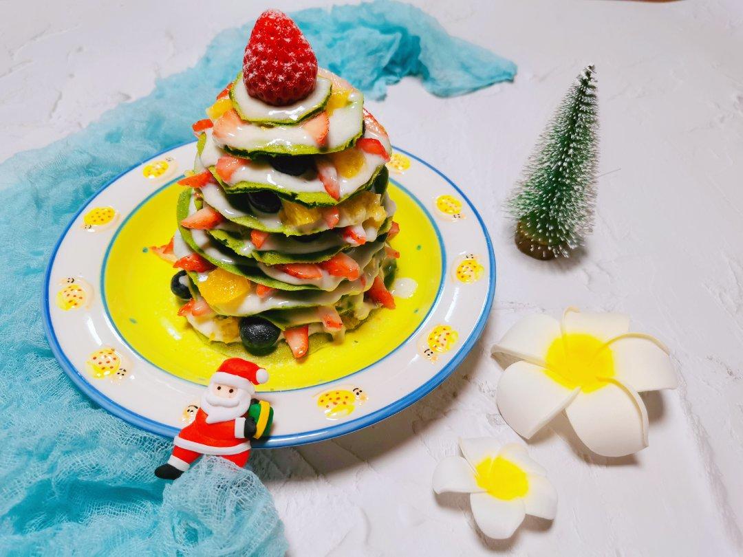 让你的圣诞节与众不同——圣诞树松饼（Christmas Tree Pancakes）