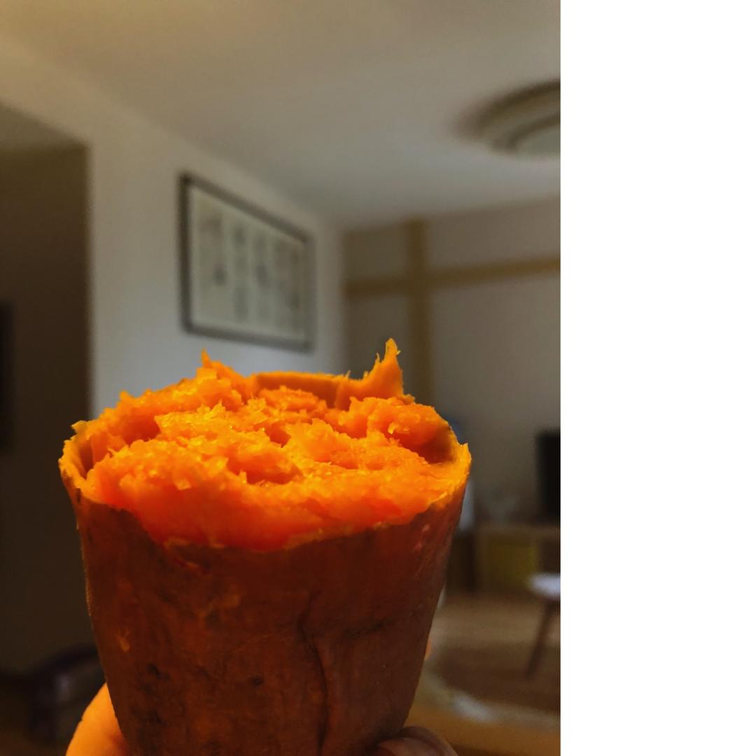 微波炉烤红薯