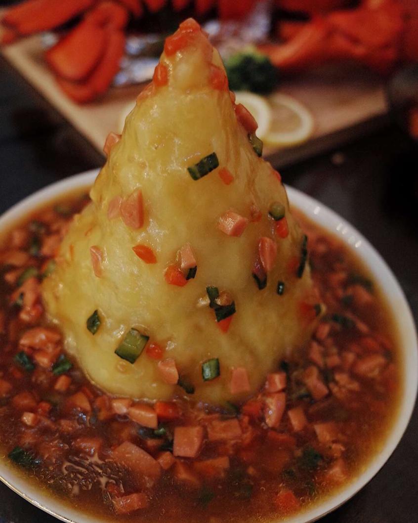 梦想是做遍世界上所有的美食做的火山土豆泥