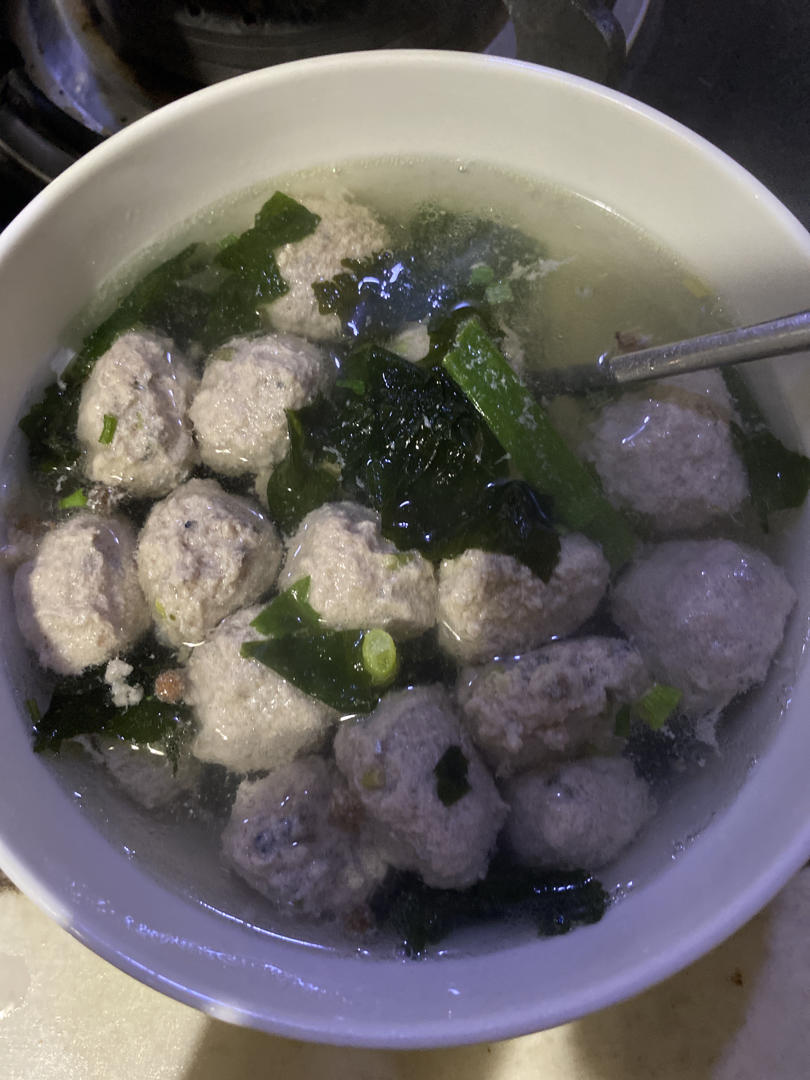 手做【鲅鱼丸子汤】