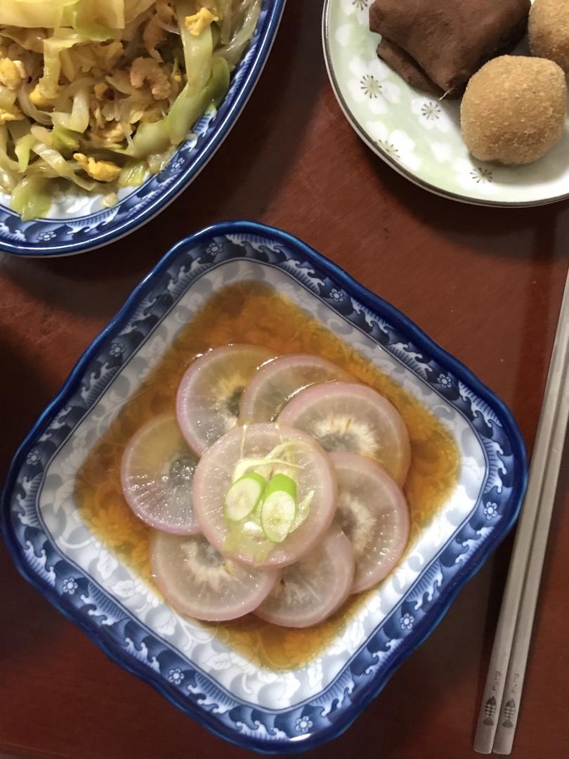 清蒸白萝卜