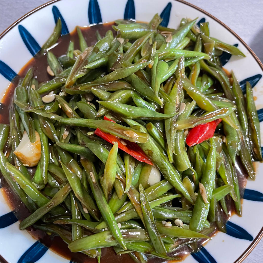 超级下饭的家常菜～清炒四季豆