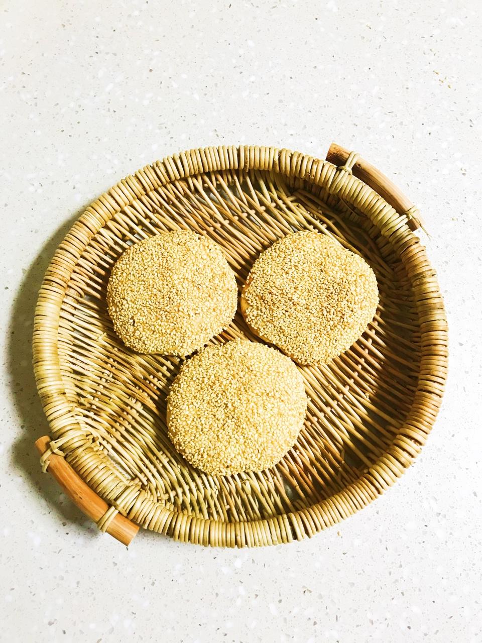 油酥葱香烧饼