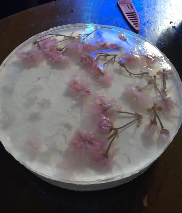 浪漫樱花慕斯