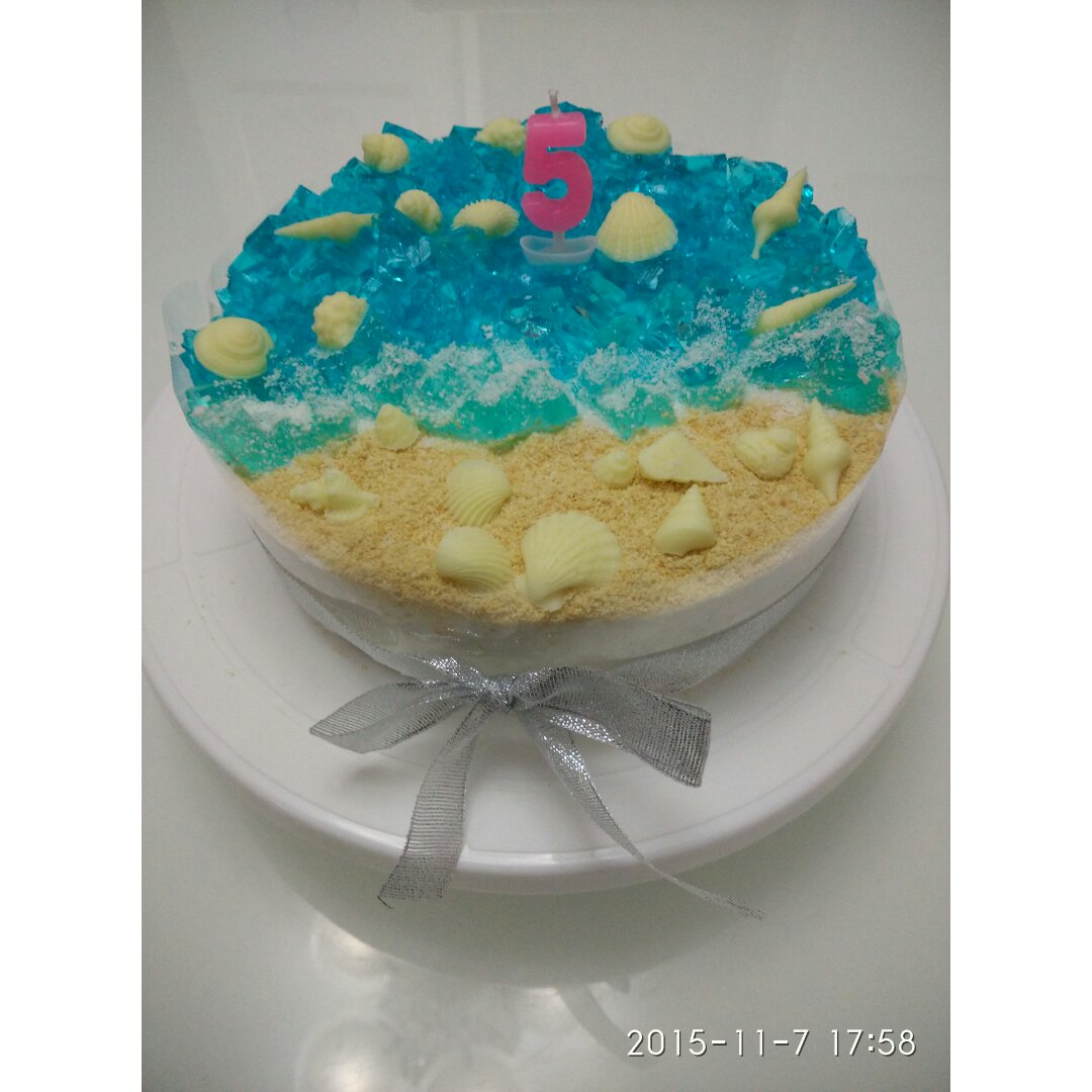 海洋酸奶慕斯蛋糕