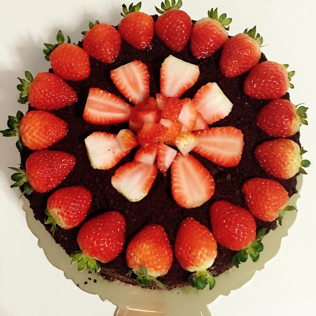 奥利奥水果奶油蛋糕