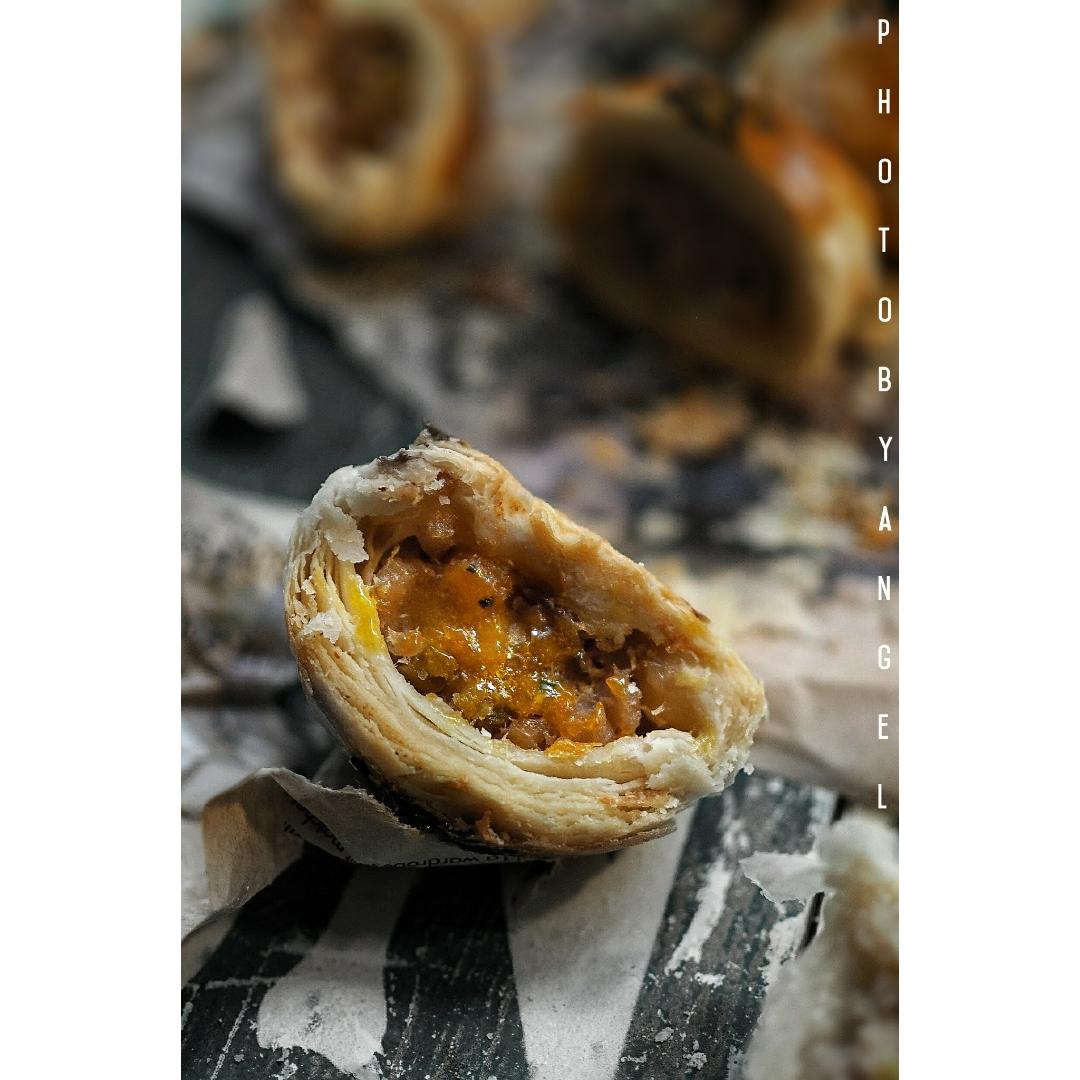 泳式鲜肉榨菜月饼