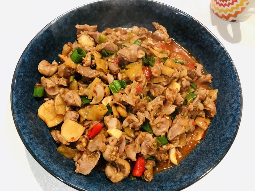 泡椒鸡杂