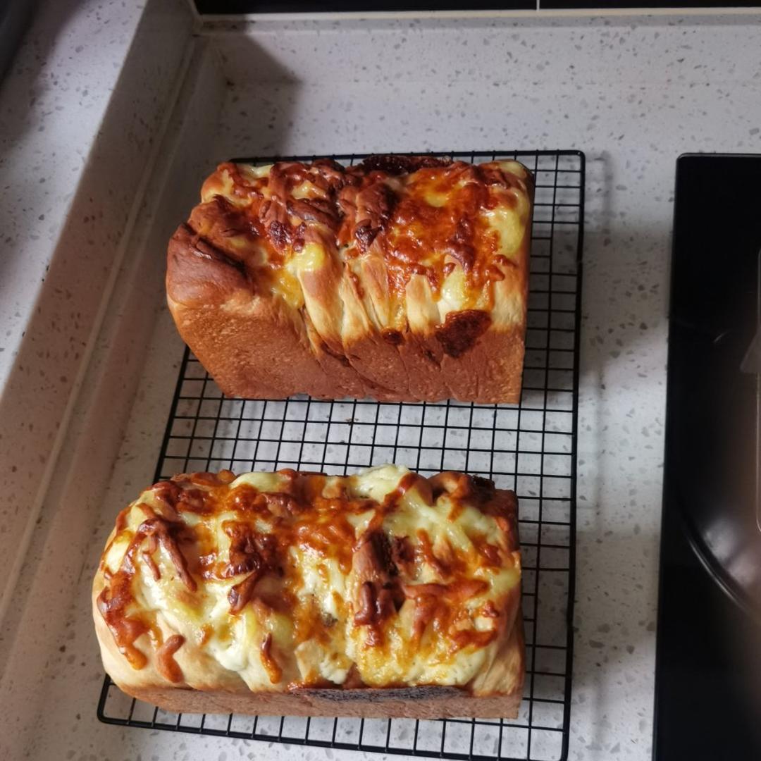 肉松吐司【超多料香爆马苏里拉】